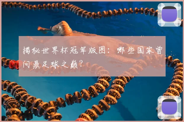揭秘世界杯冠军版图:哪些国家曾问鼎足球之巅?