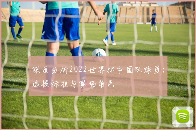 深度分析2022世界杯中国队球员：选拔标准与赛场角色