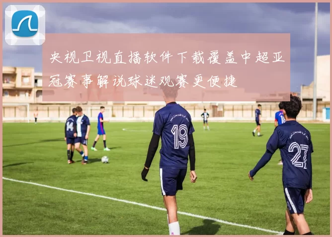 央视卫视直播软件下载覆盖中超亚冠赛事解说球迷观赛更便捷